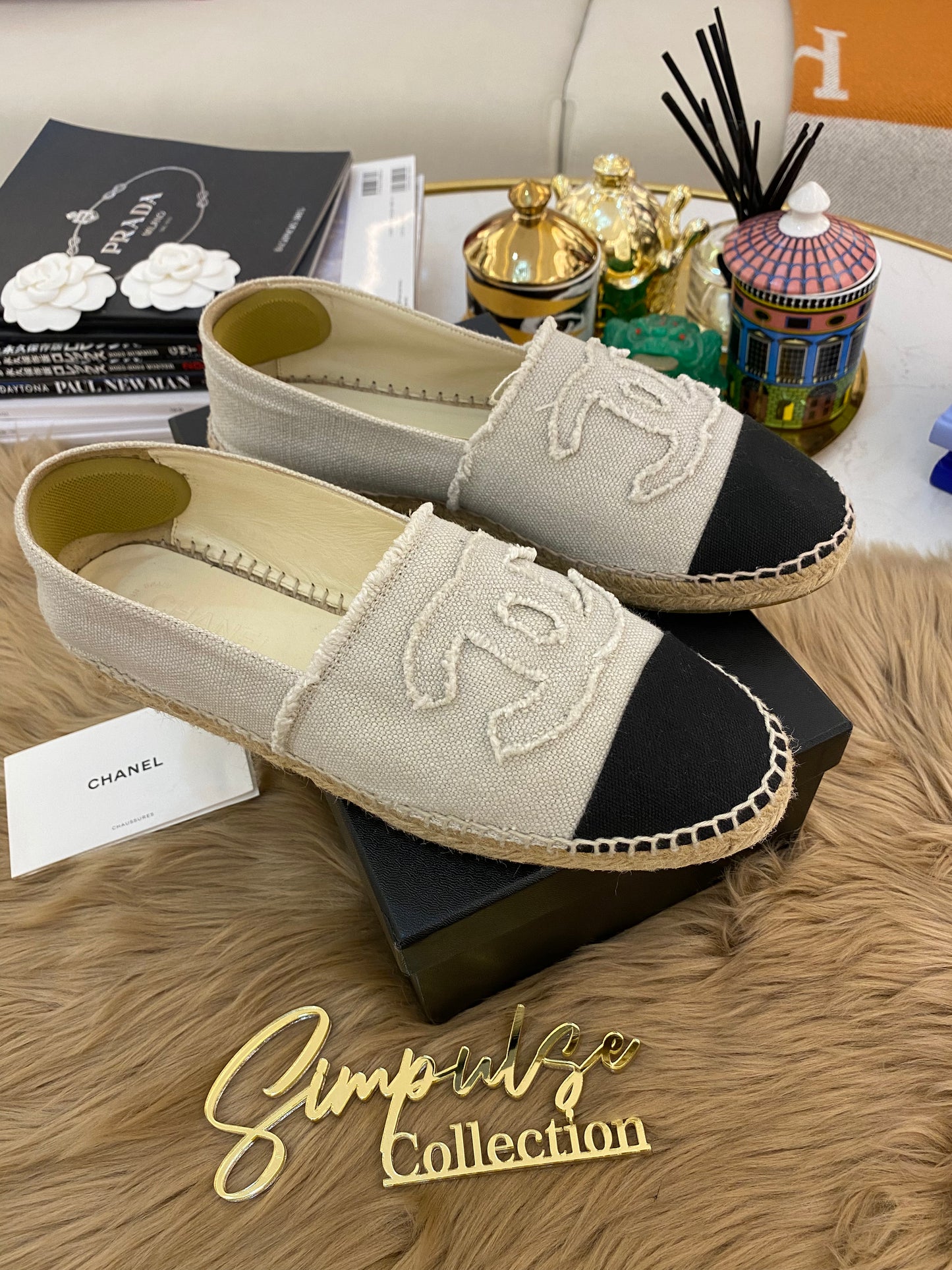 Chanel Espadrilles Canvas