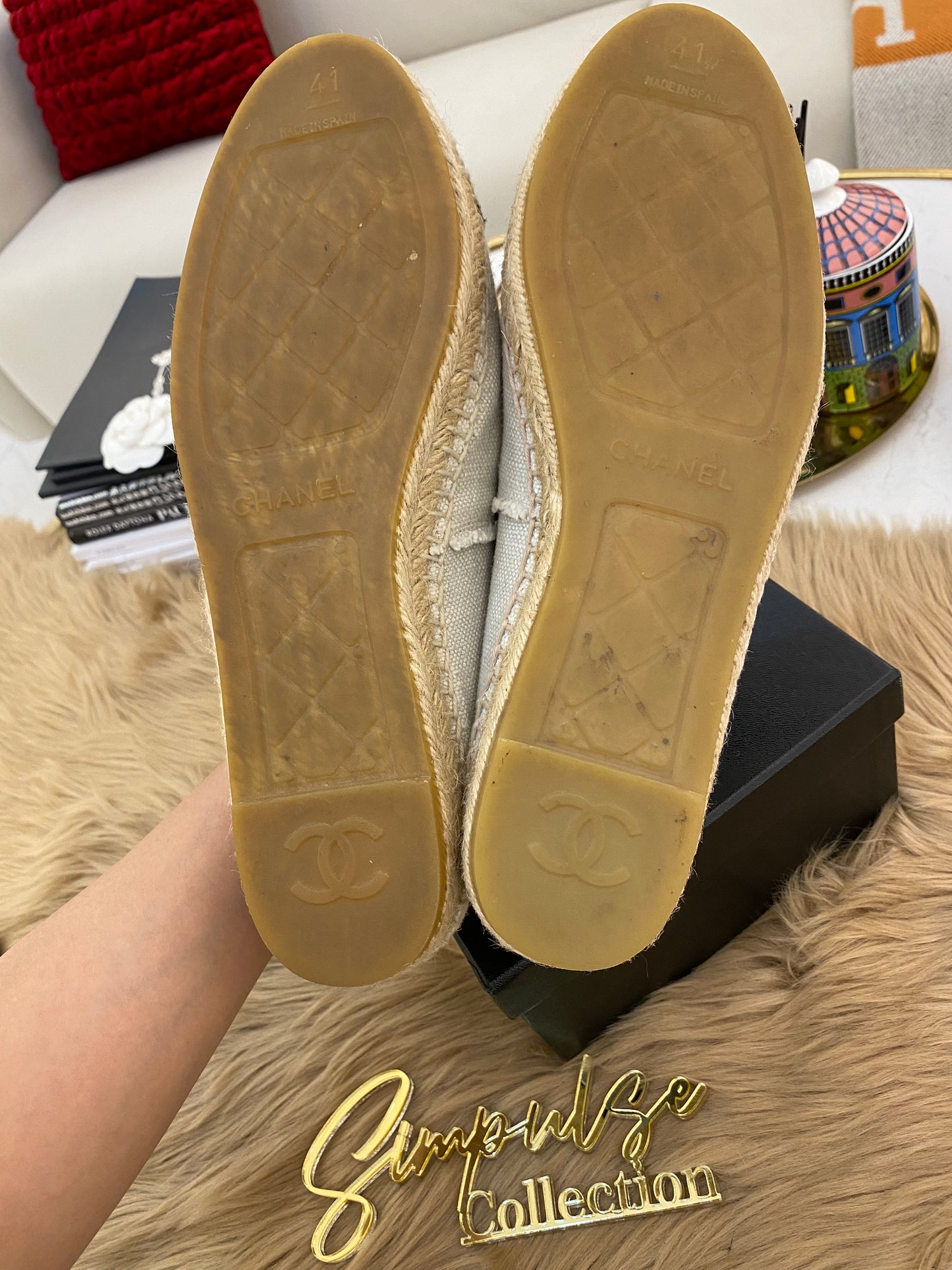 Chanel Espadrilles Canvas