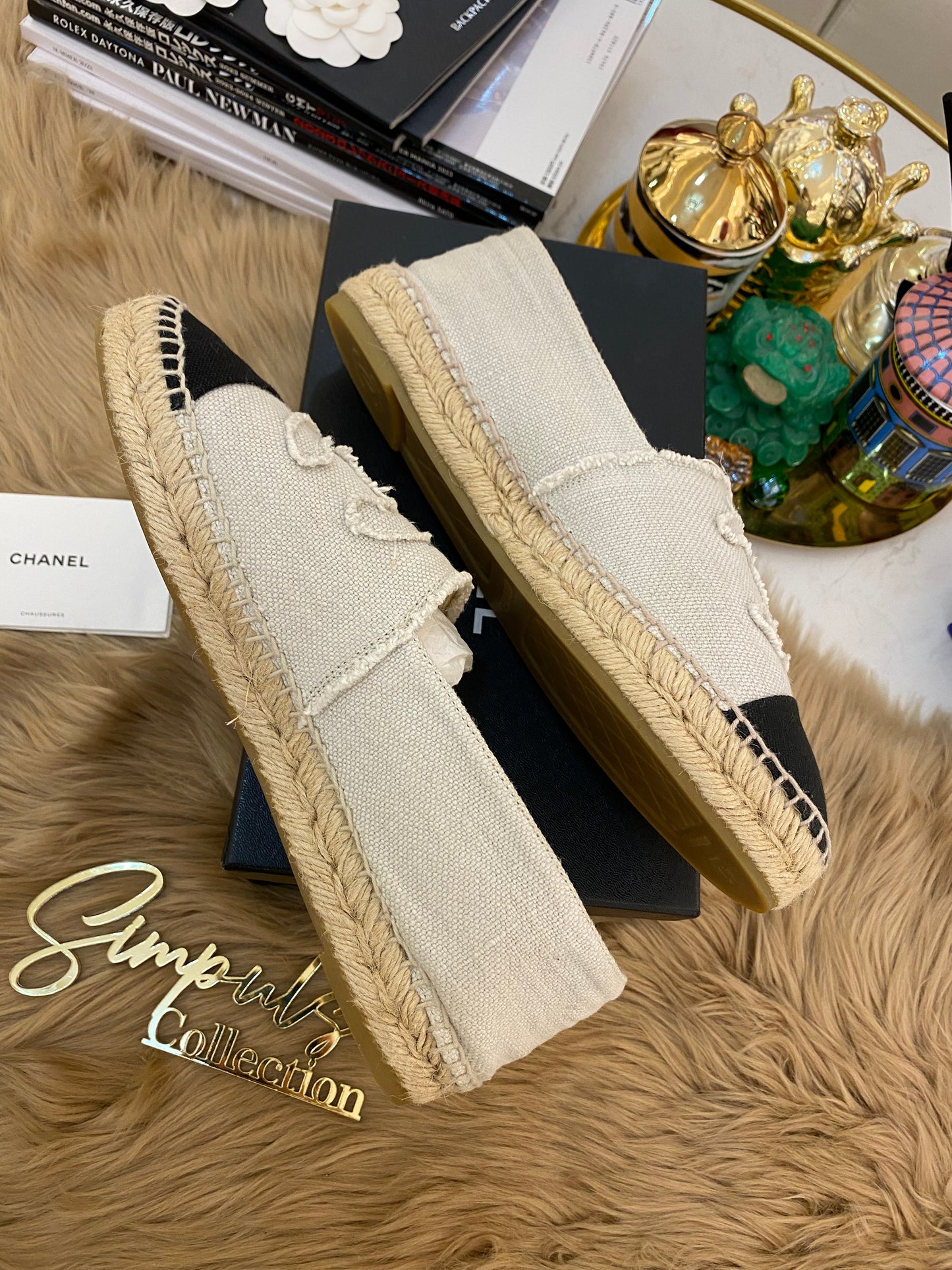 Chanel Espadrilles Canvas