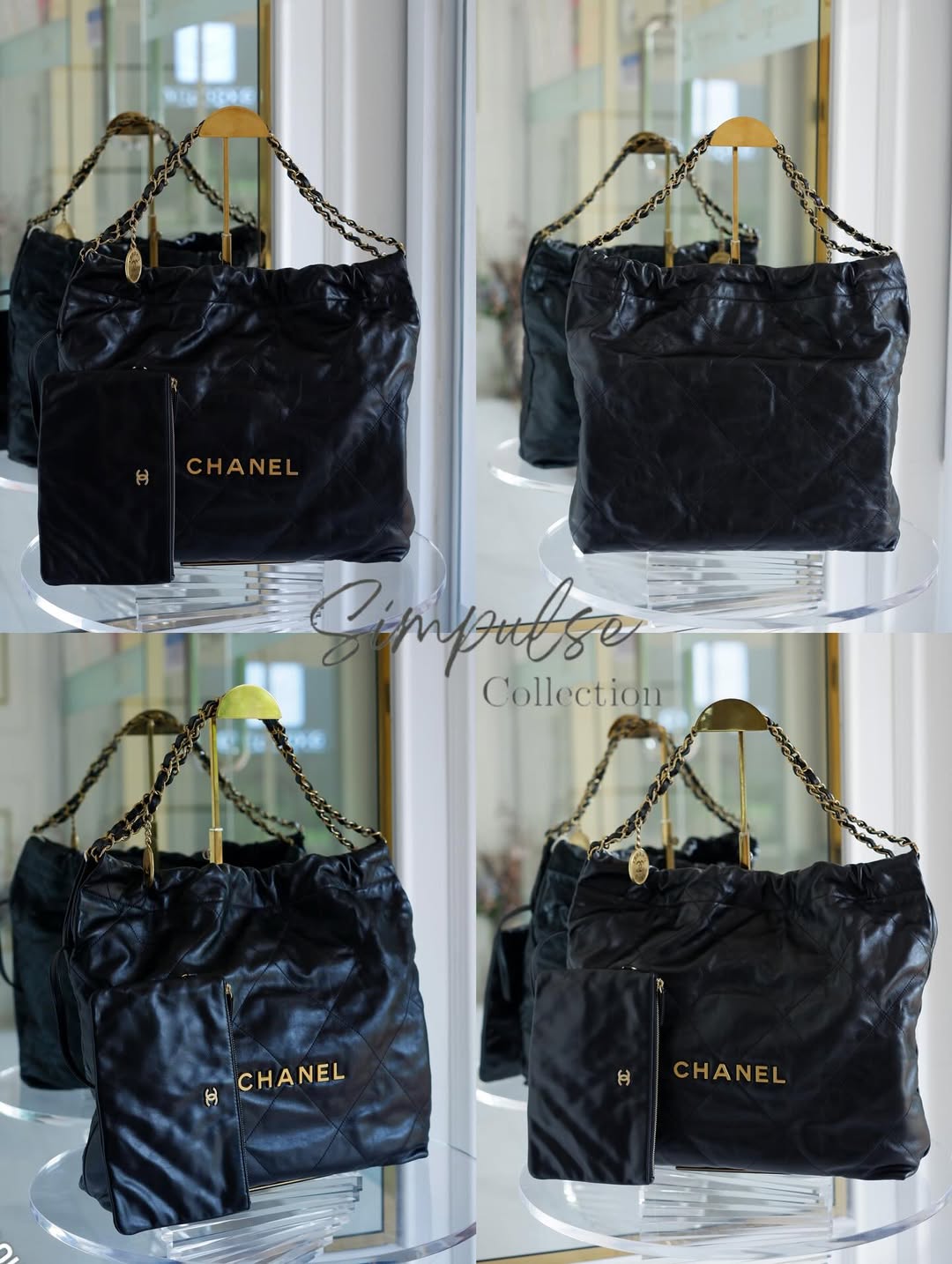 Chanel 22 Medium GHW
