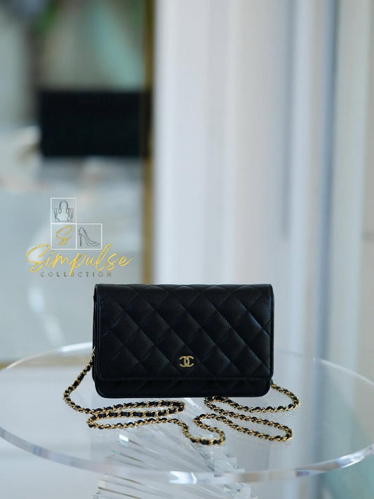 Chanel Classic WOC Caviar GHW