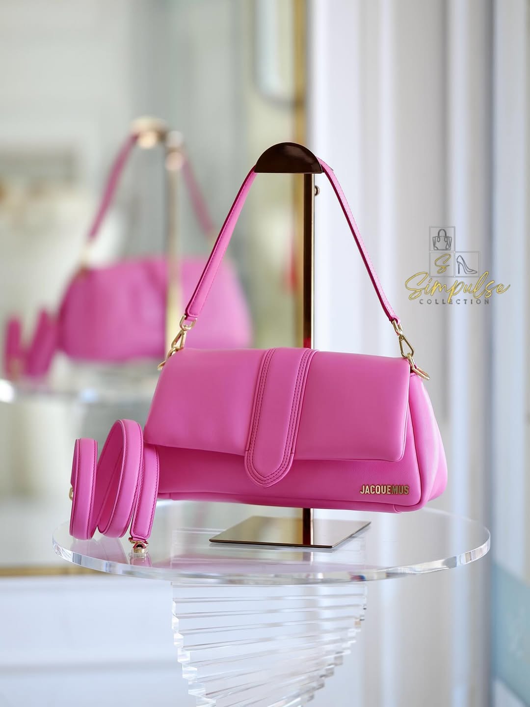 JACQUEMUS Le Bambimou Shoulder Bag