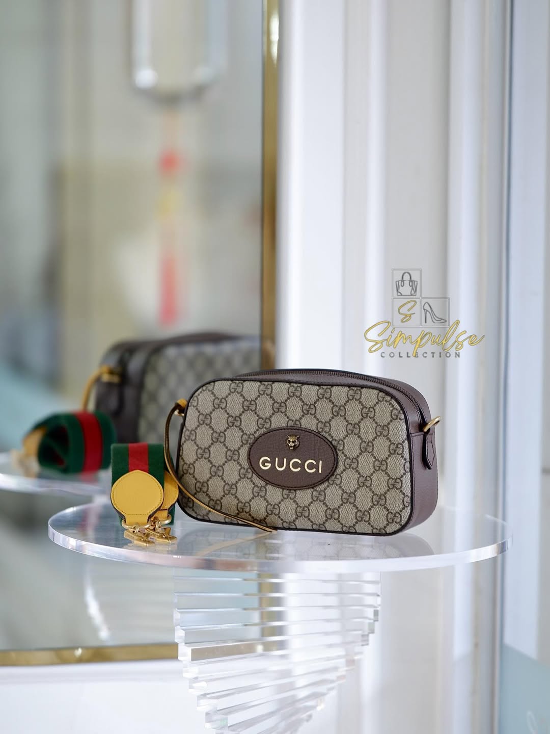 GUCCI Neo Vintage Supreme Canvas Bag