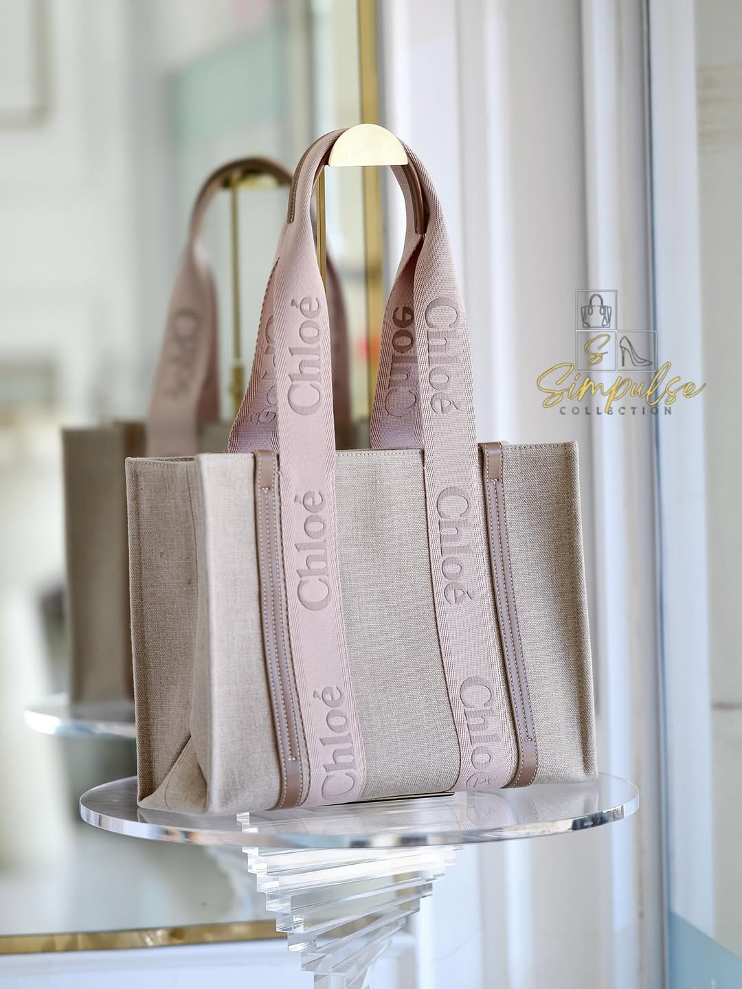 CHLOE Medium Woody Tote Bag