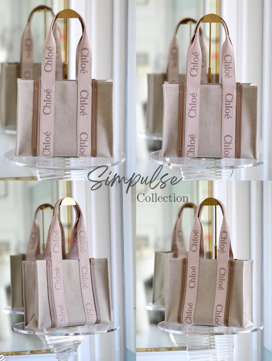 CHLOE Medium Woody Tote Bag