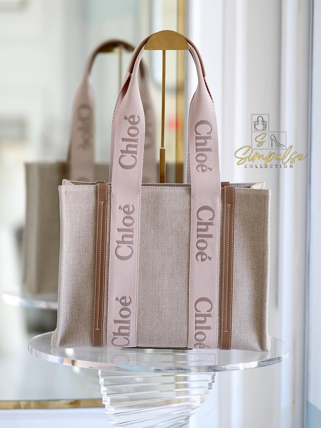 CHLOE Medium Woody Tote Bag