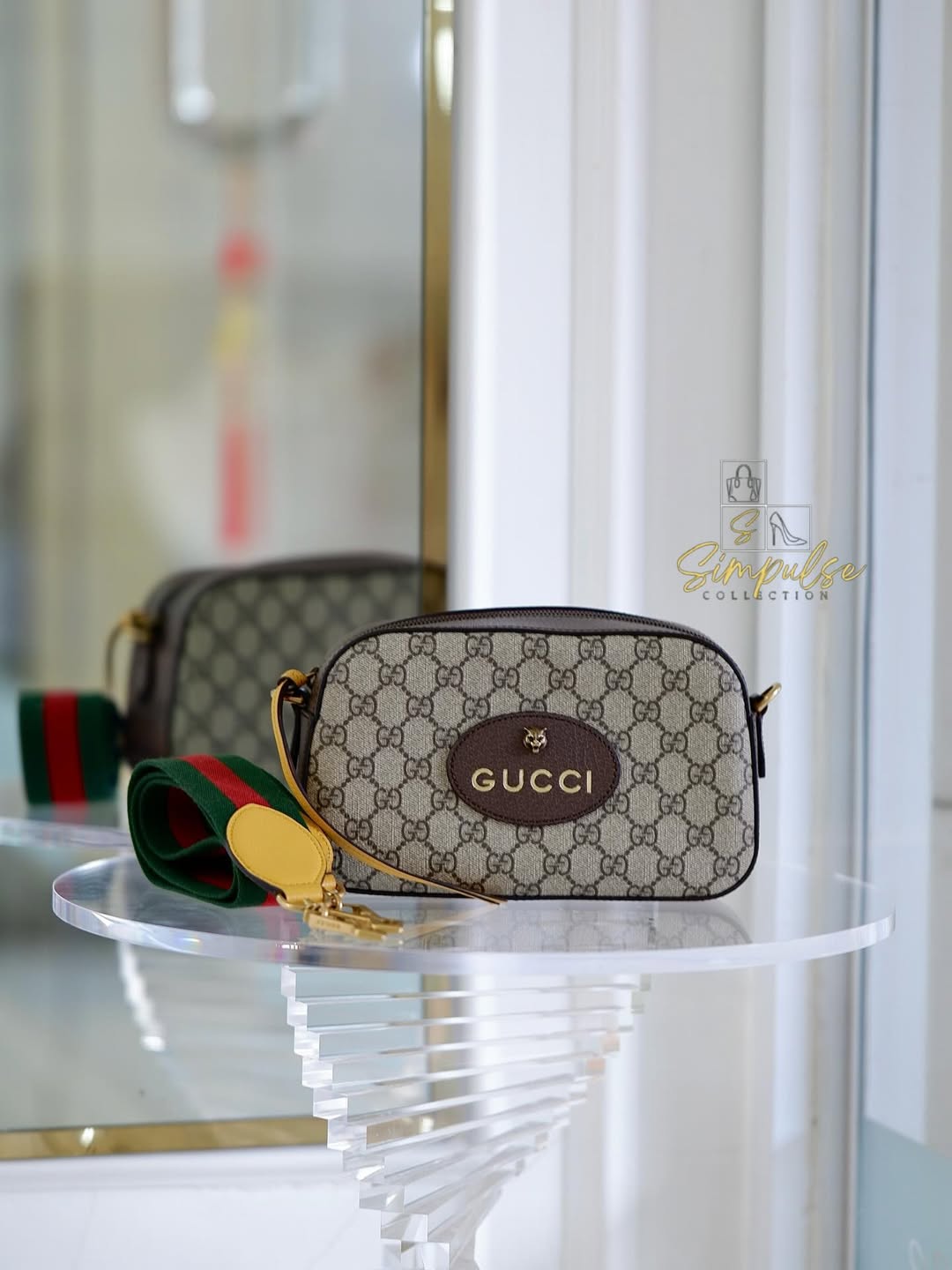 GUCCI Neo Vintage Supreme Canvas Bag