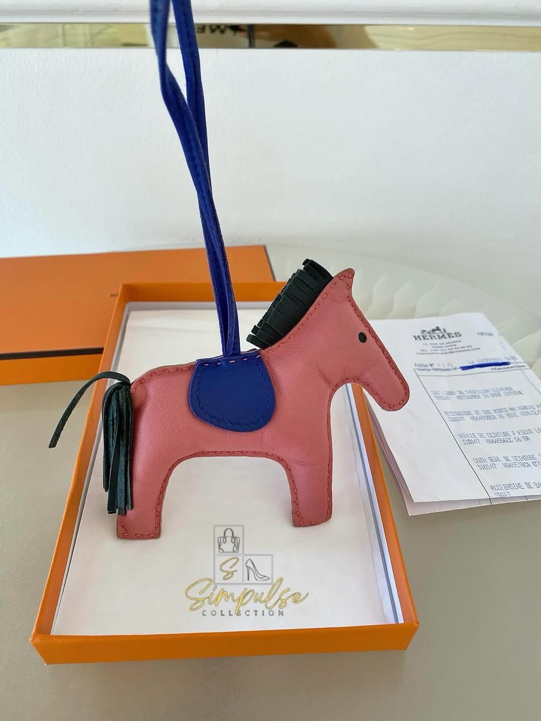HERMES Rodeo Pink Pm