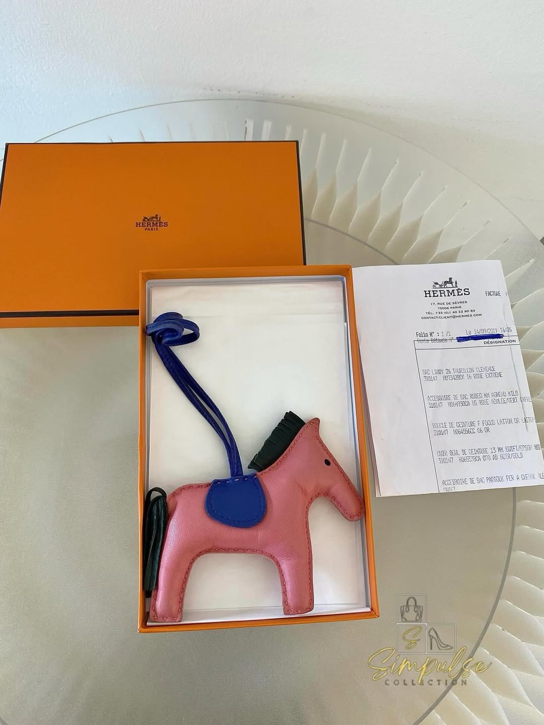 HERMES Rodeo Pink Pm