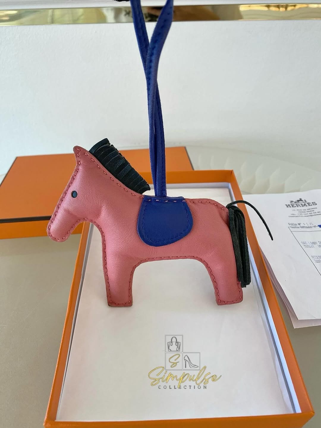 HERMES Rodeo Pink Pm