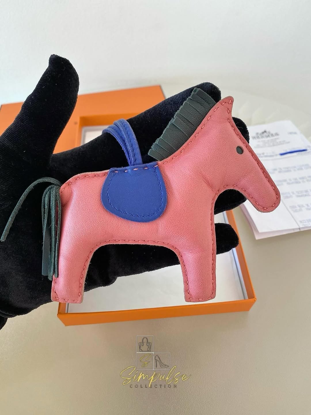 HERMES Rodeo Pink Pm