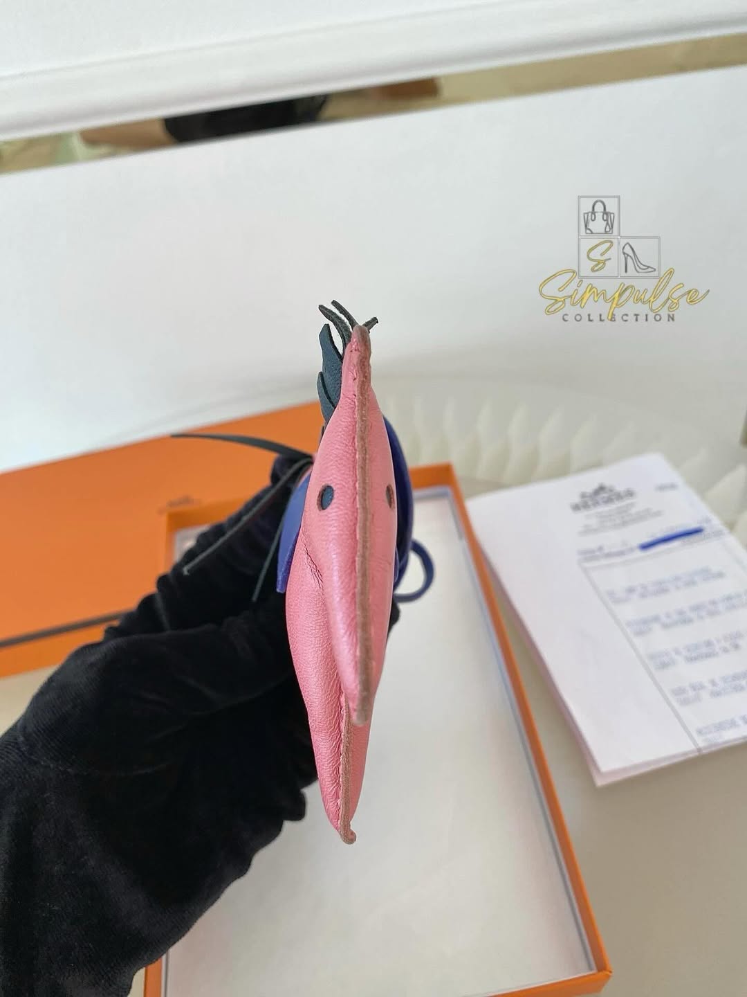 HERMES Rodeo Pink Pm