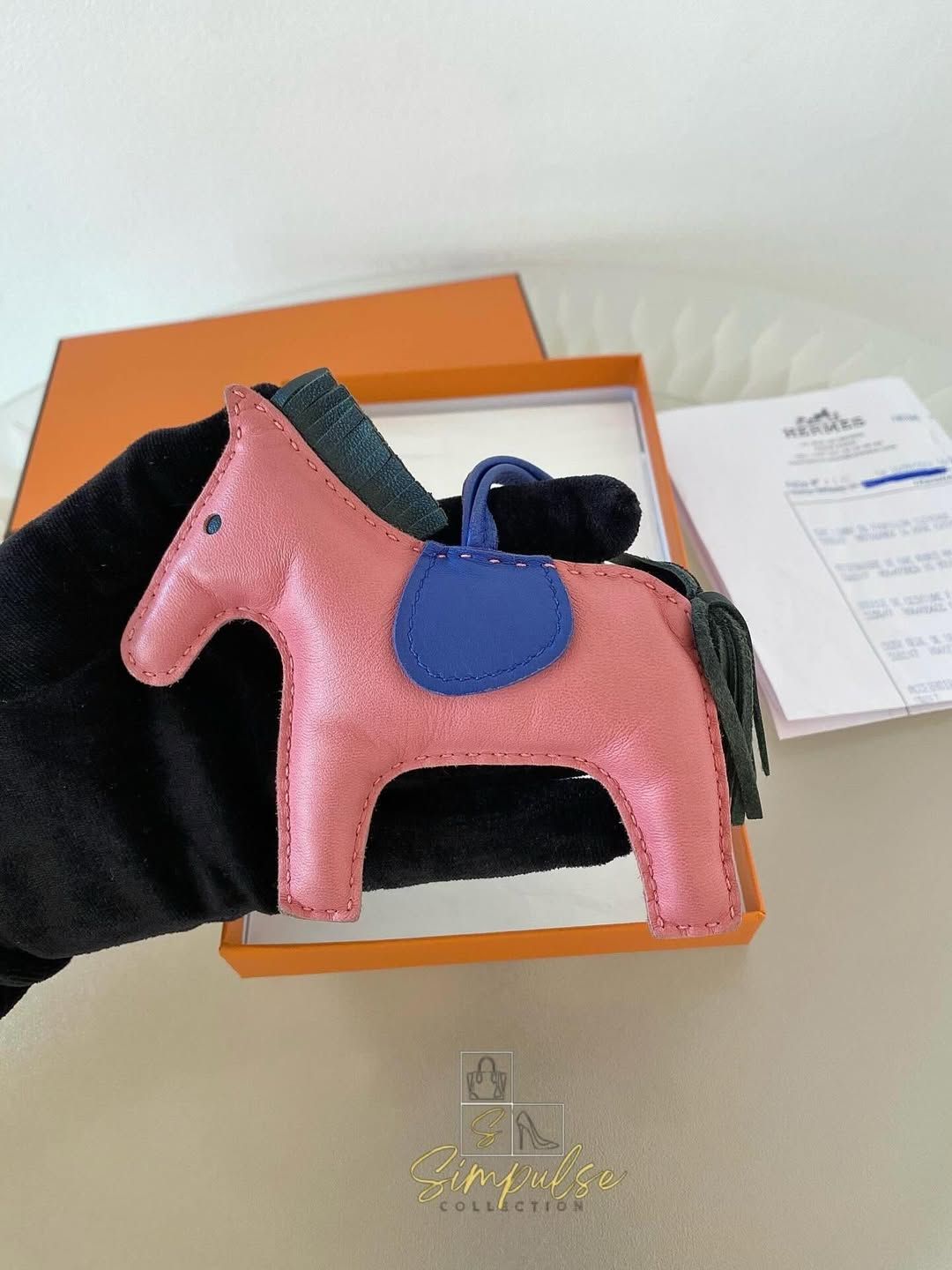 HERMES Rodeo Pink Pm