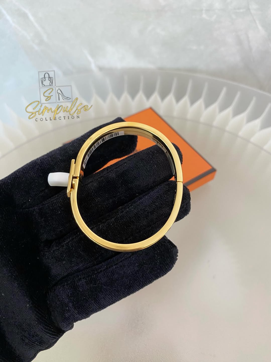 Hermes Mini Clic Kelly GHW