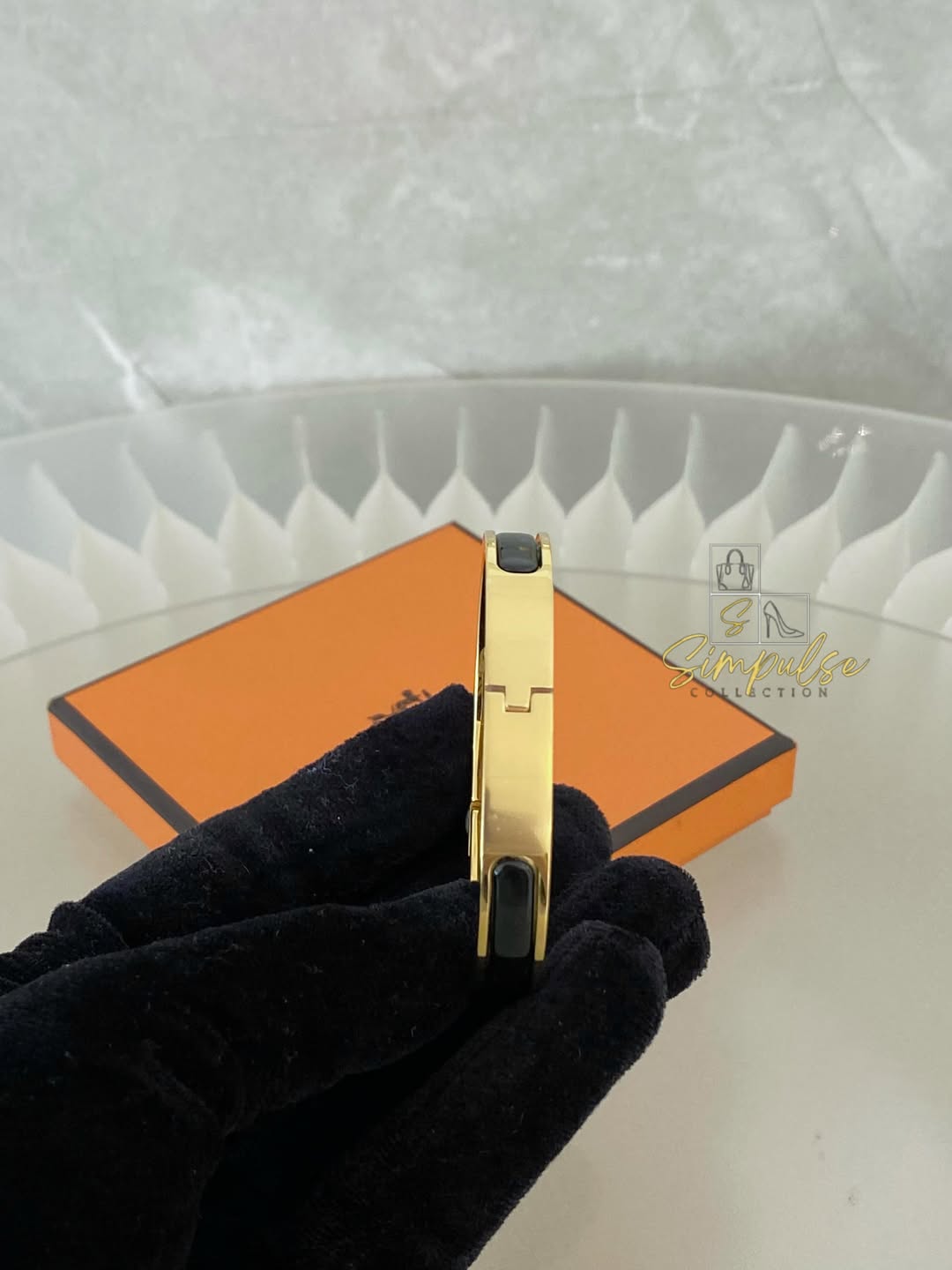 Hermes Mini Clic Kelly GHW