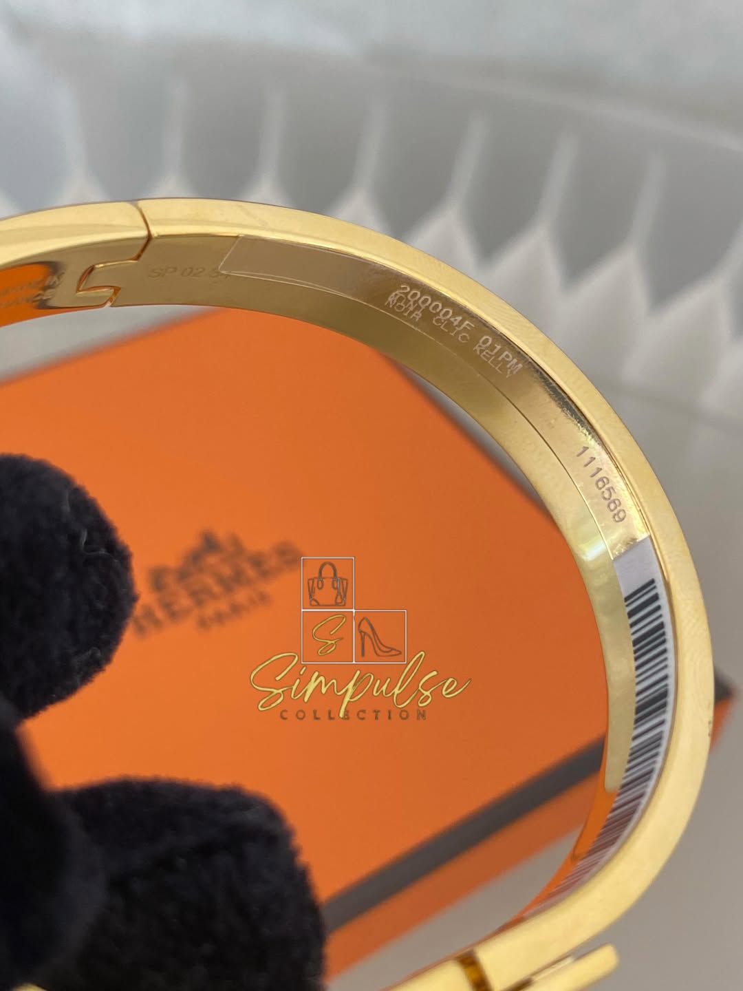 Hermes Mini Clic Kelly GHW