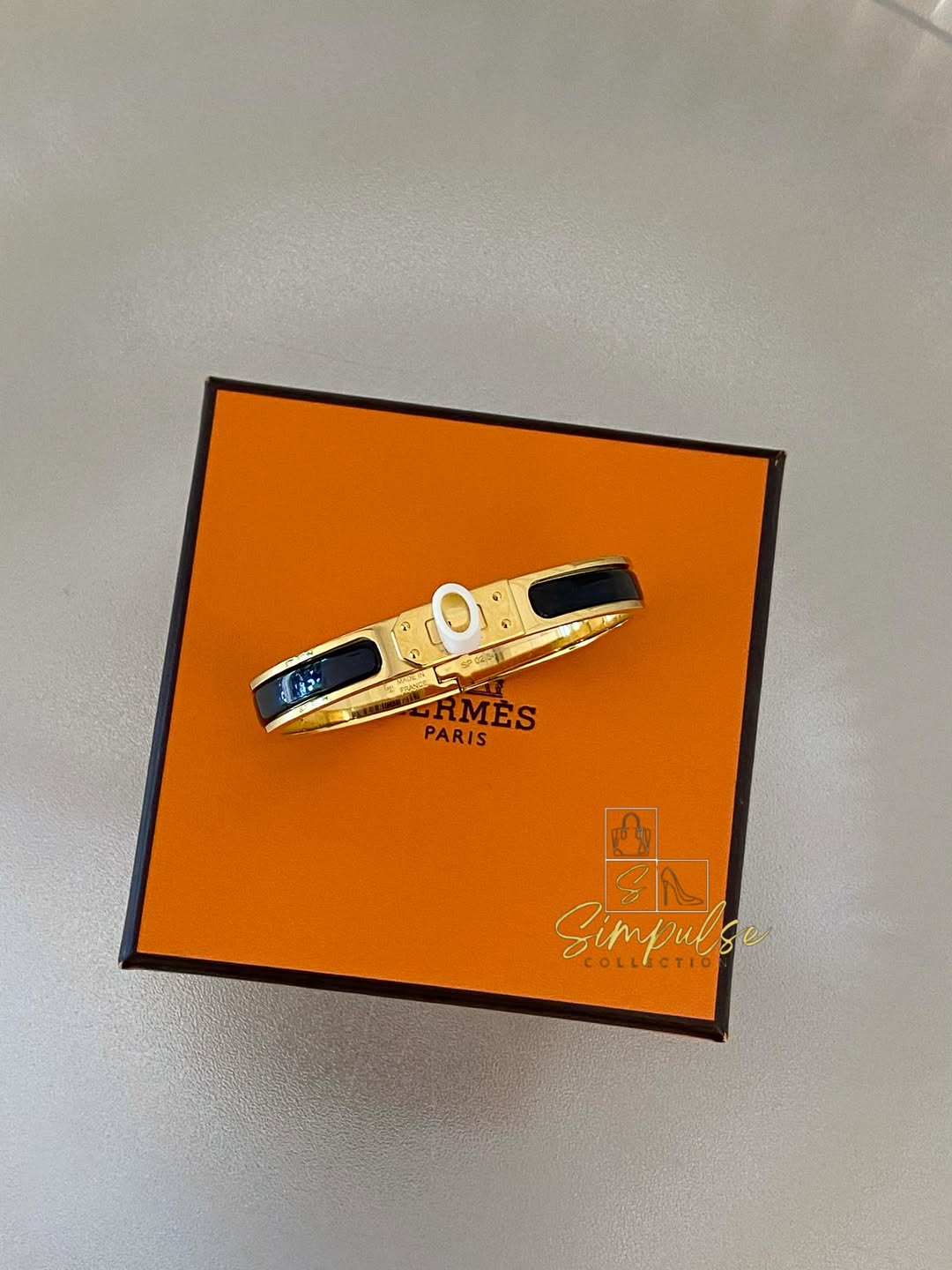 Hermes Mini Clic Kelly GHW