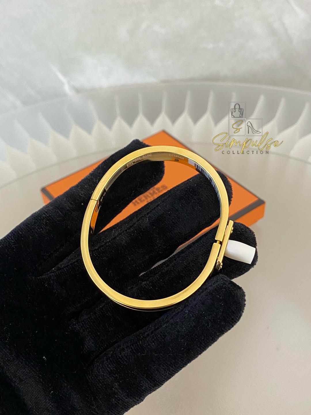 Hermes Mini Clic Kelly GHW