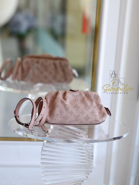Louis Vuitton Mahina Scala Mini Pouch Magnolia