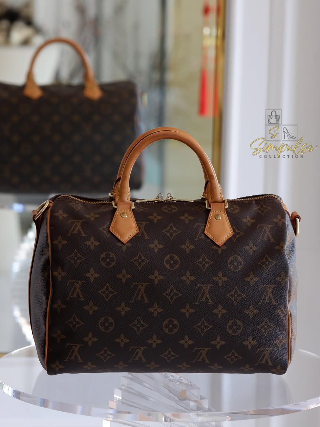 Louis Vuitton Speedy Bandouliere 30 Monogram