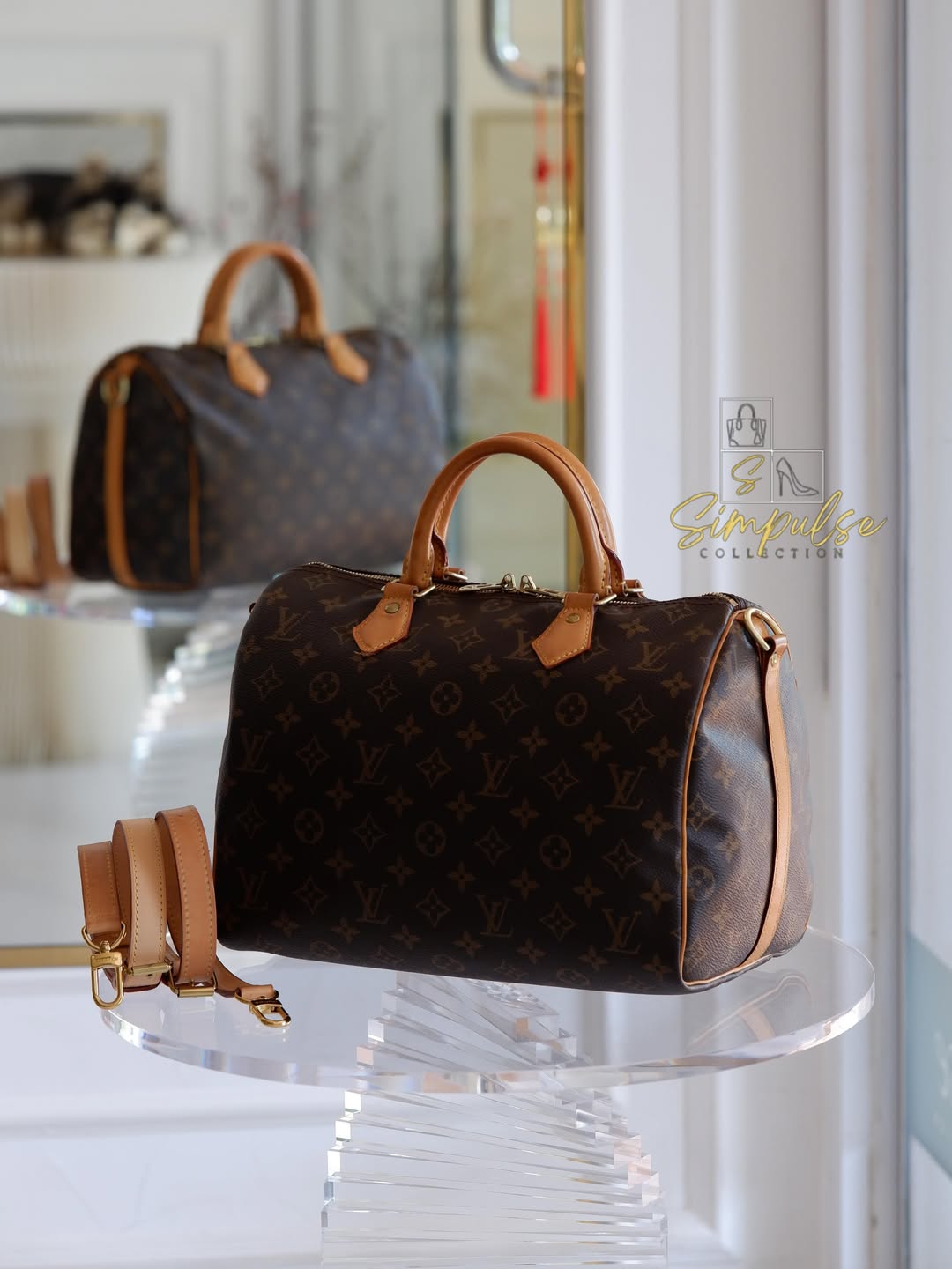 Louis Vuitton Speedy Bandouliere 30 Monogram