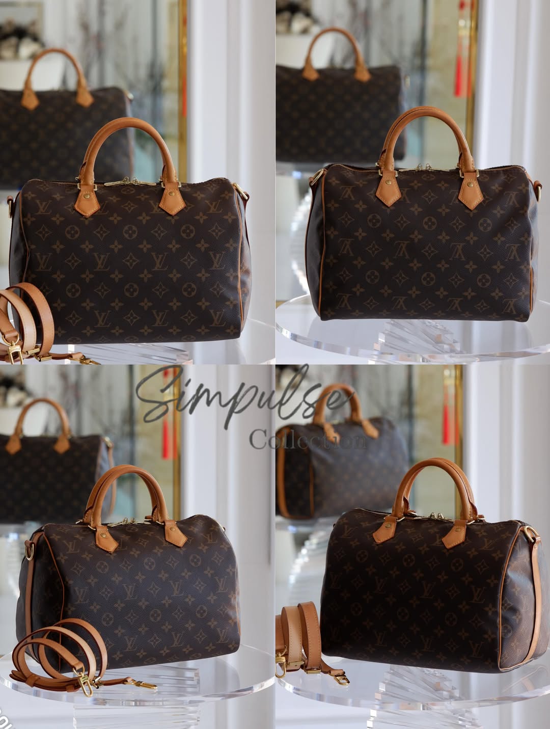 Louis Vuitton Speedy Bandouliere 30 Monogram