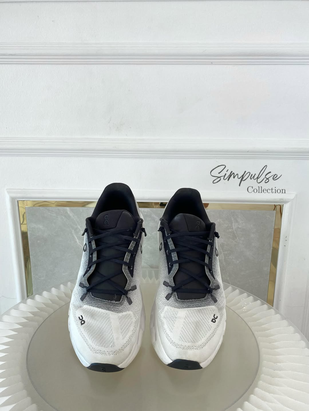 On Cloud On Running Cloudtilt Sneakers in Black & White