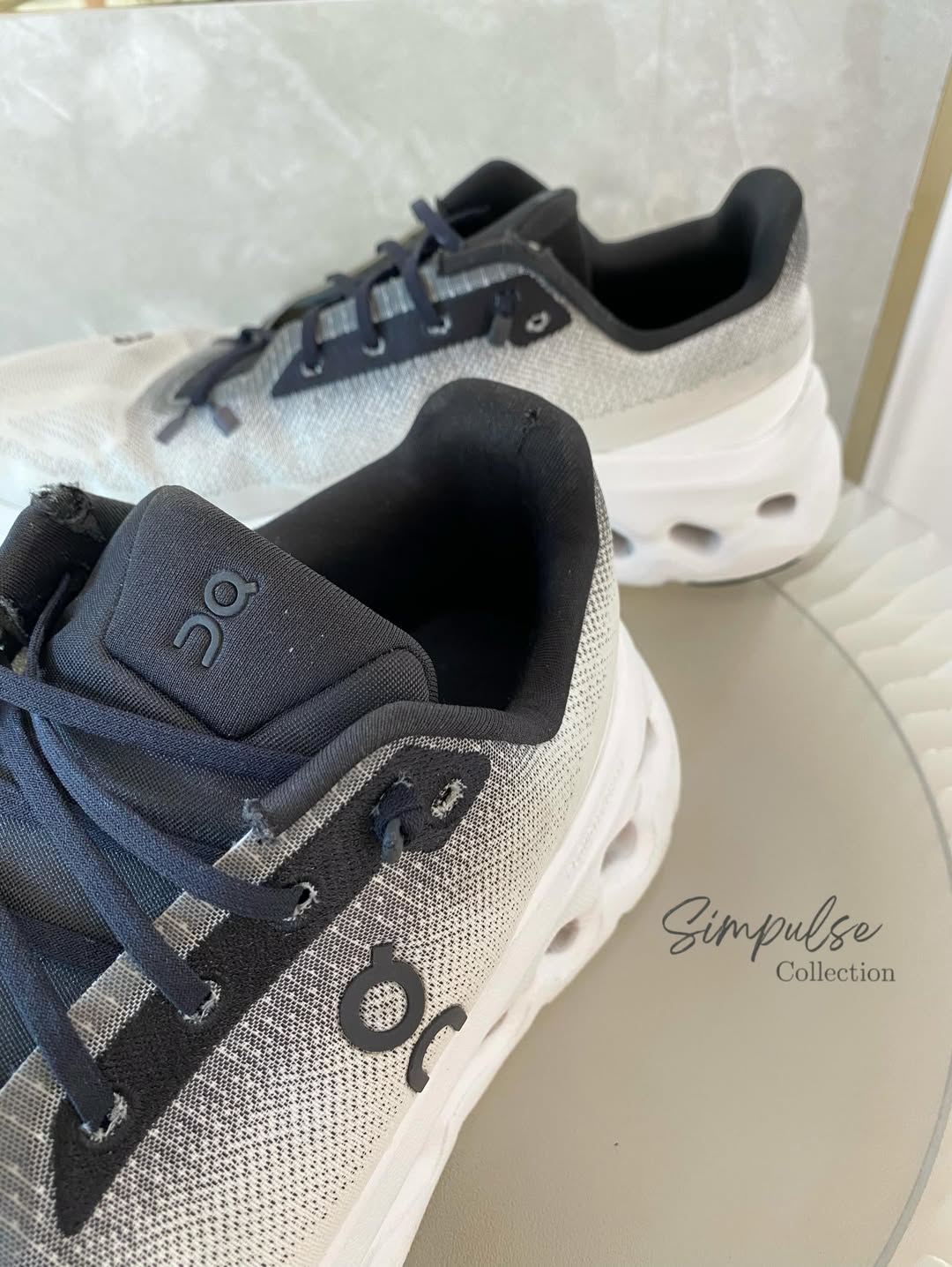 On Cloud On Running Cloudtilt Sneakers in Black & White