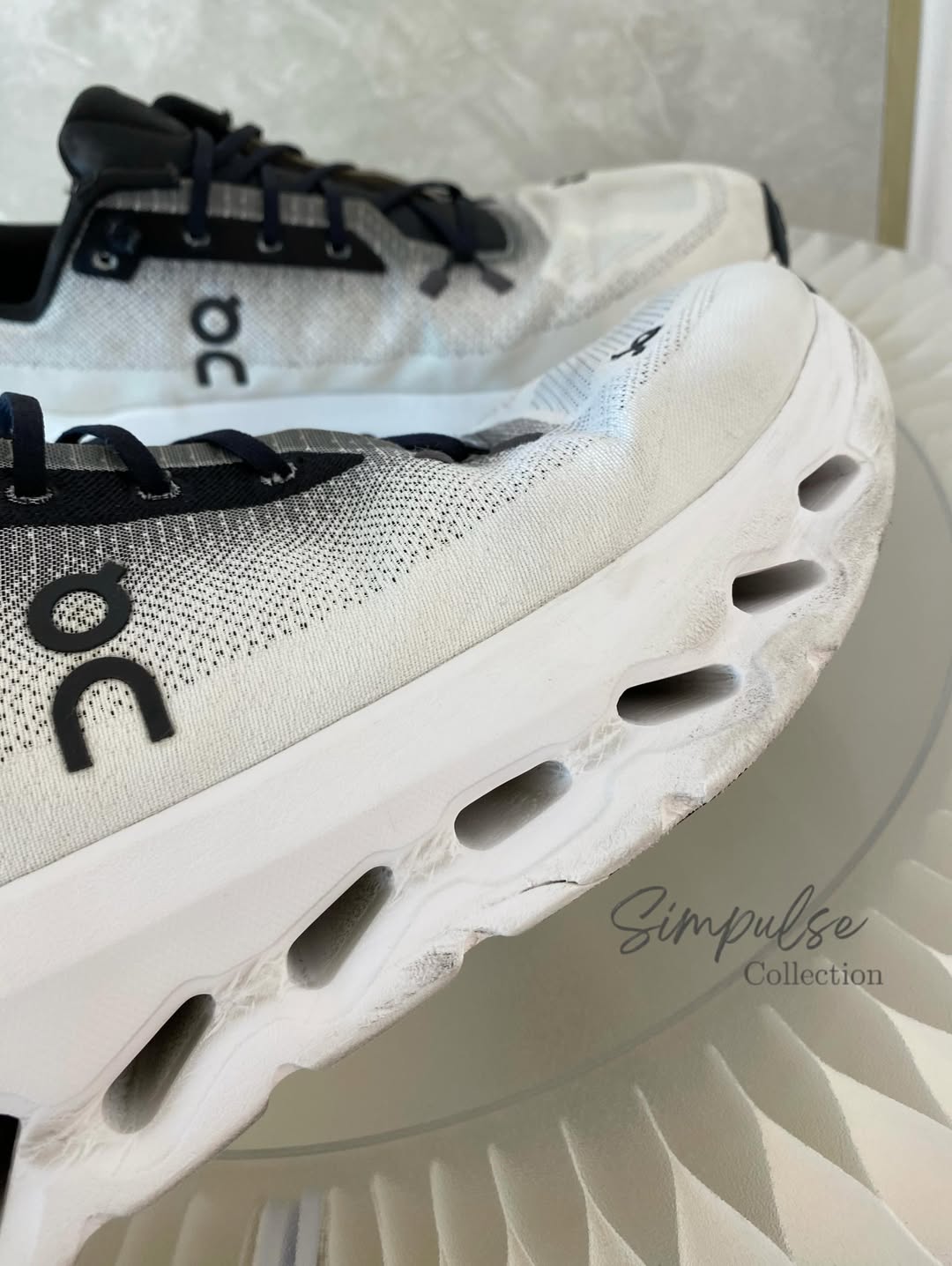 On Cloud On Running Cloudtilt Sneakers in Black & White