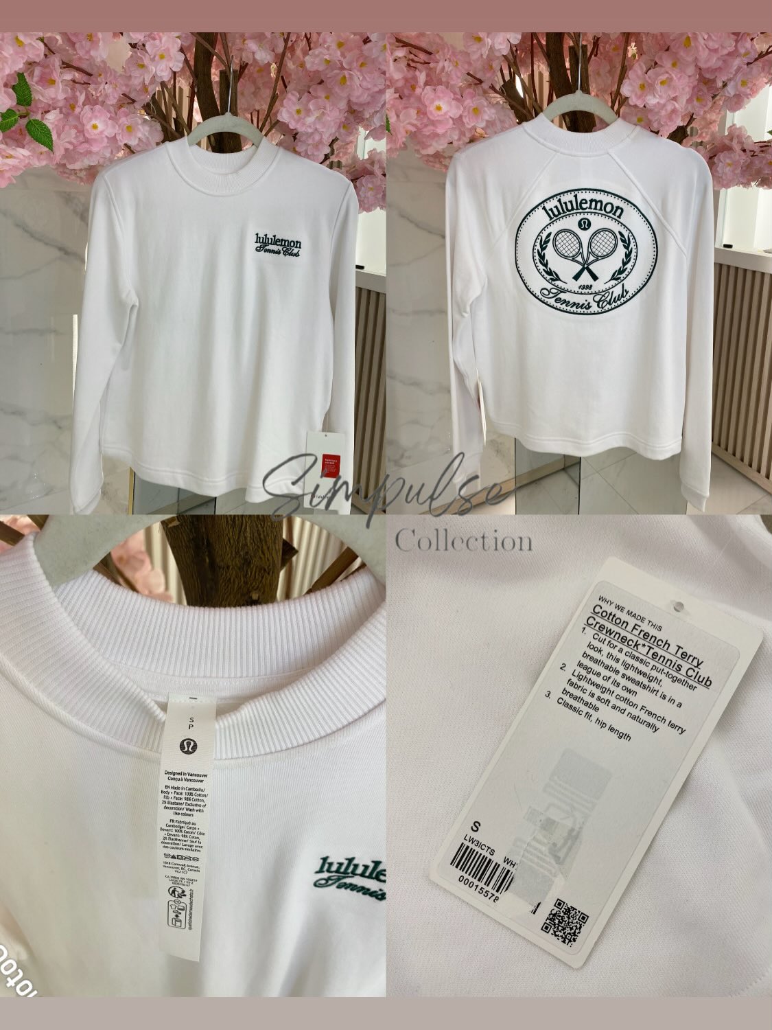 Lululemon Cotton French Terry Crewneck