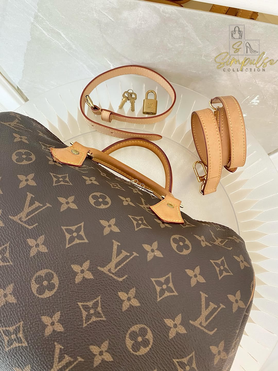 Louis Vuitton Speedy Bandouliere 30 Monogram
