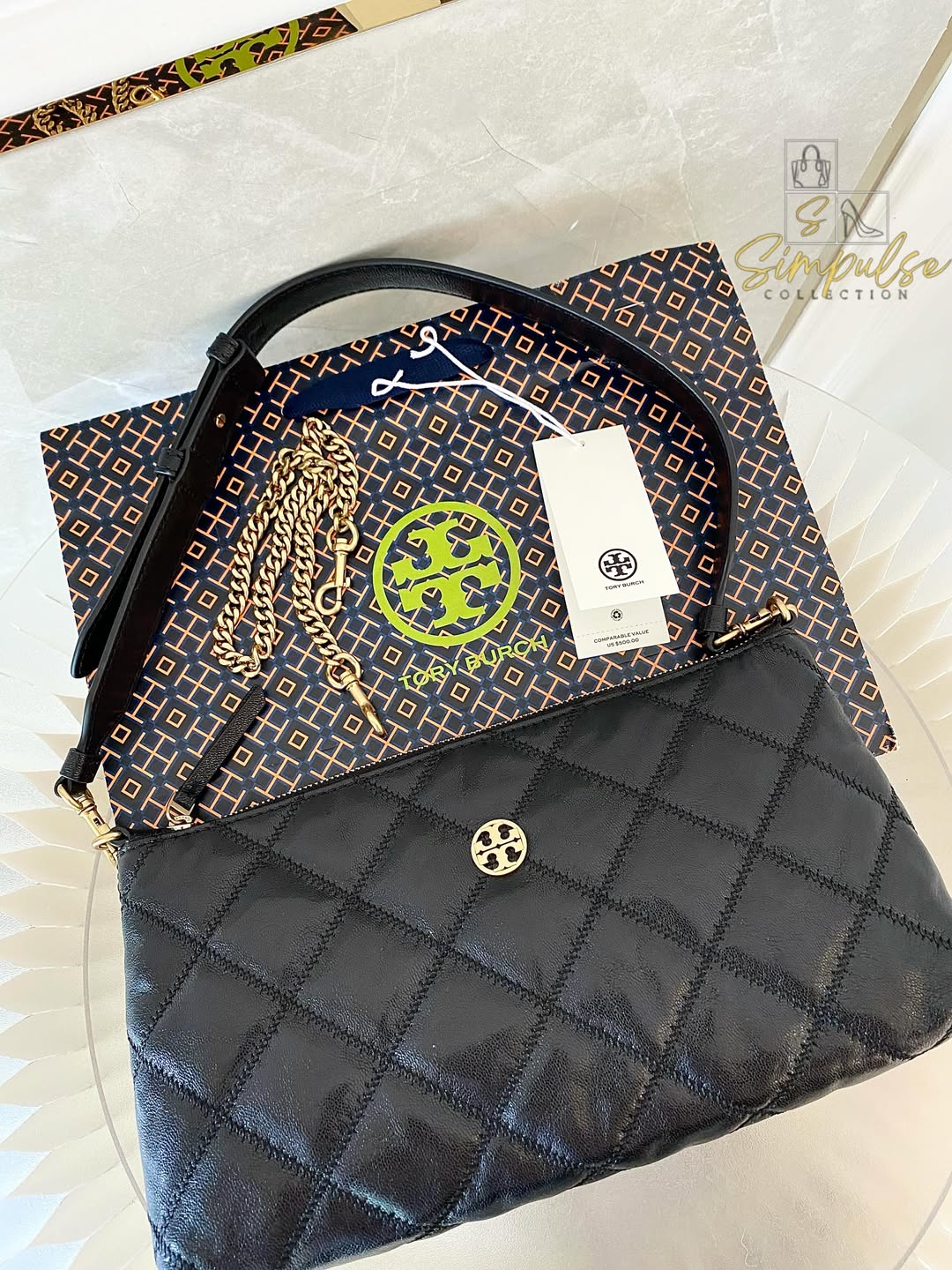 Tory Burch Willa Leather Bag