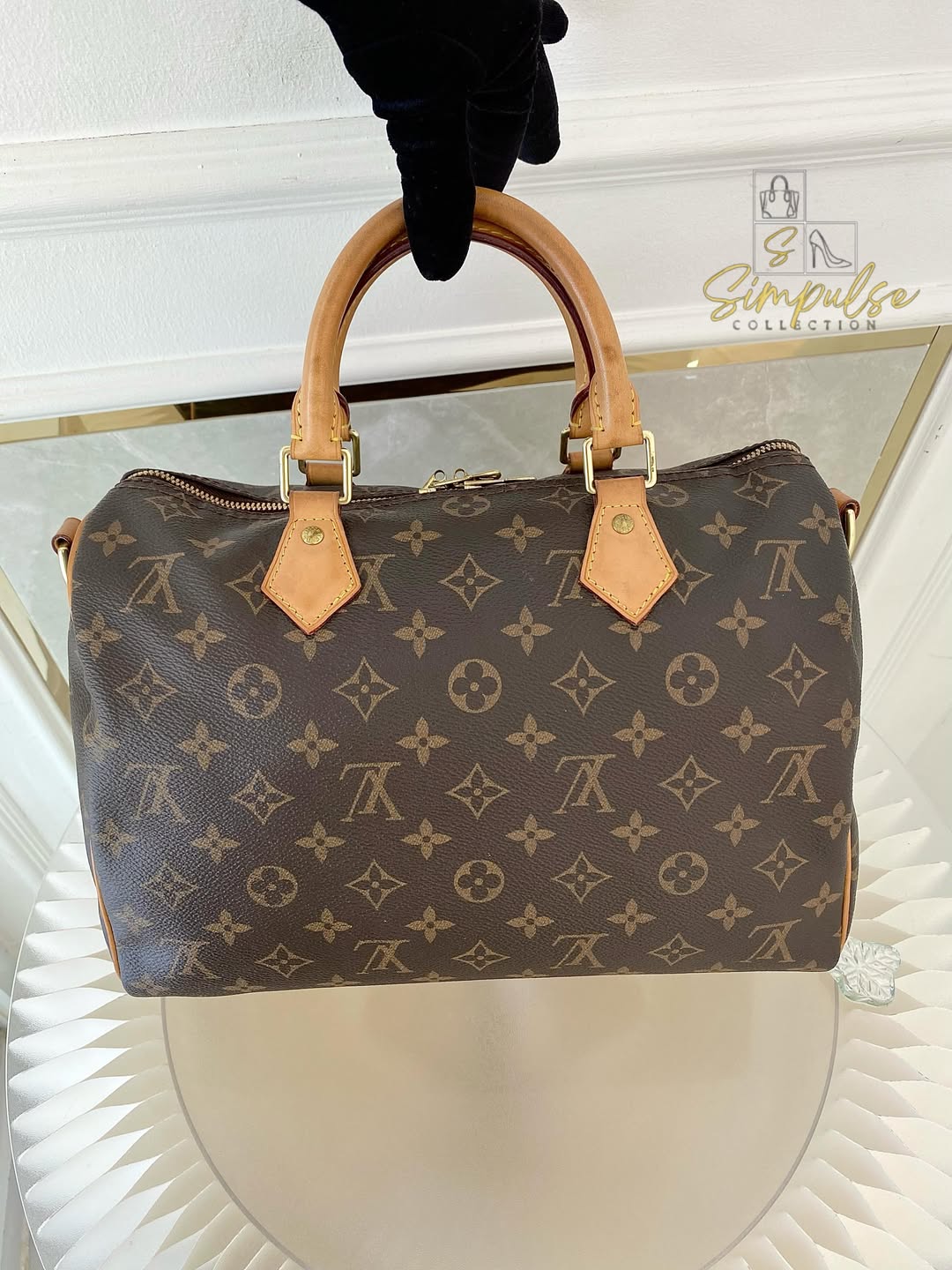 Louis Vuitton Speedy Bandouliere 30 Monogram