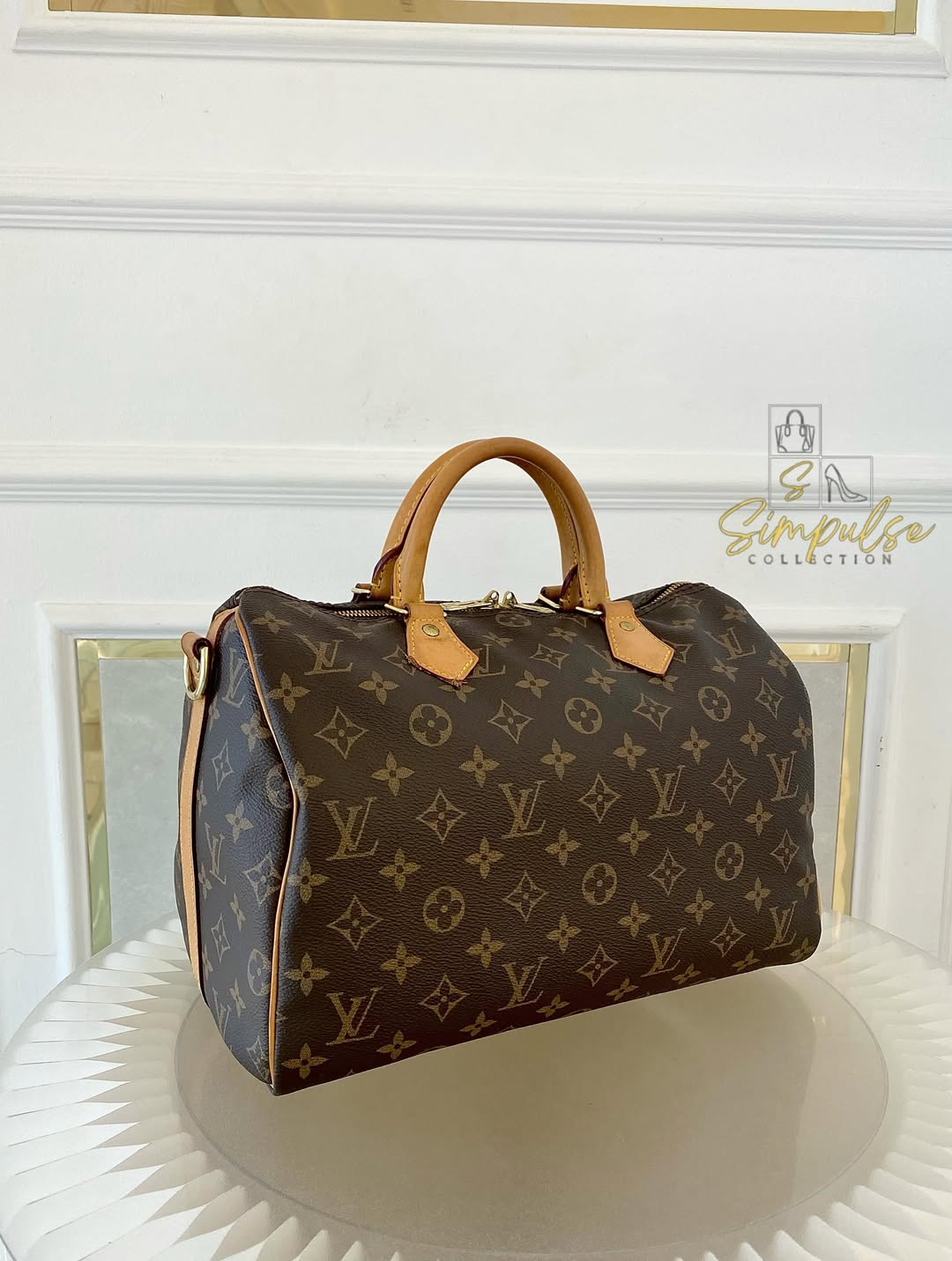 Louis Vuitton Speedy Bandouliere 30 Monogram