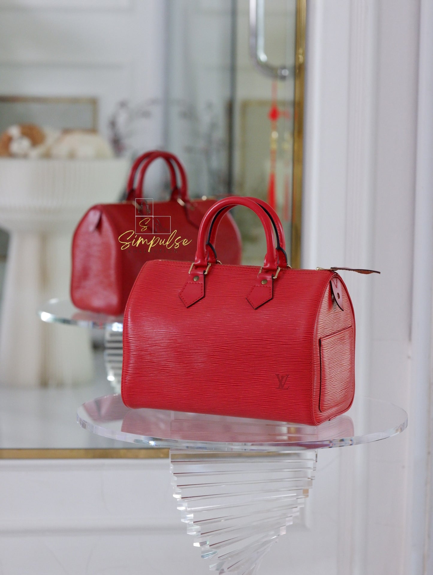 Louis Vuitton Epi Speedy 25