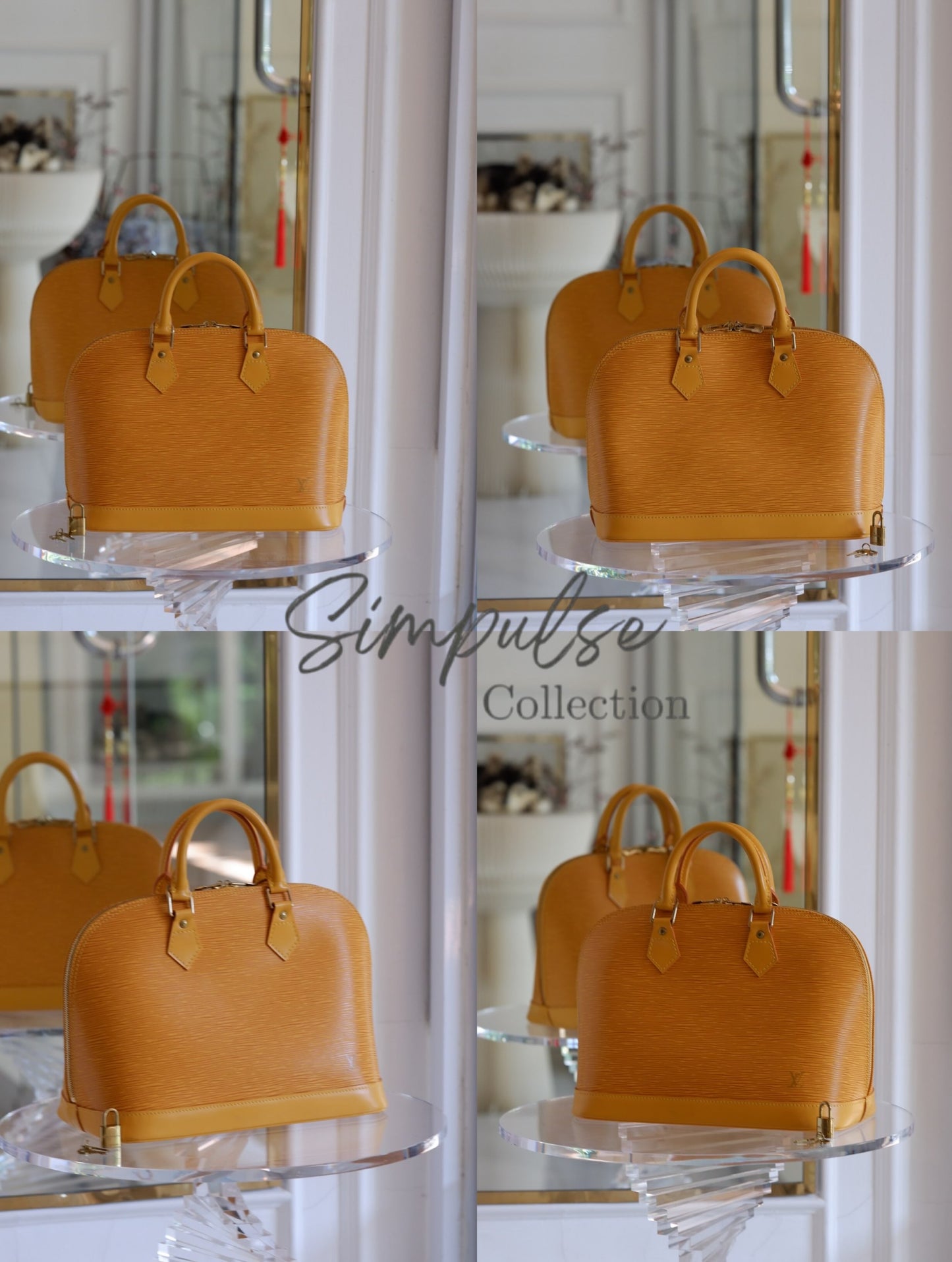 Louis Vuitton Epi Alma Bag