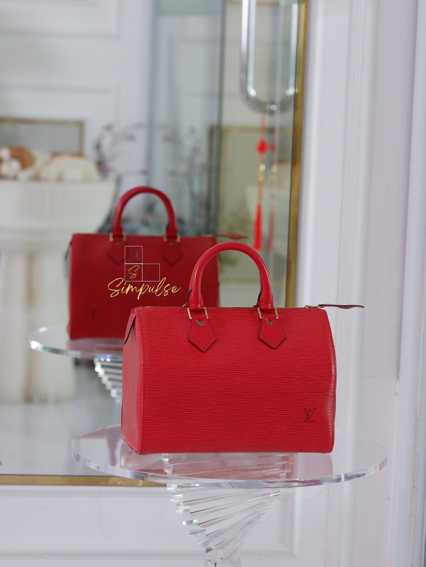 Louis Vuitton Epi Speedy 25