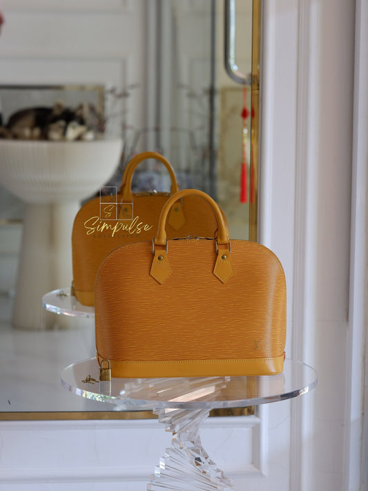 Louis Vuitton Epi Alma Bag