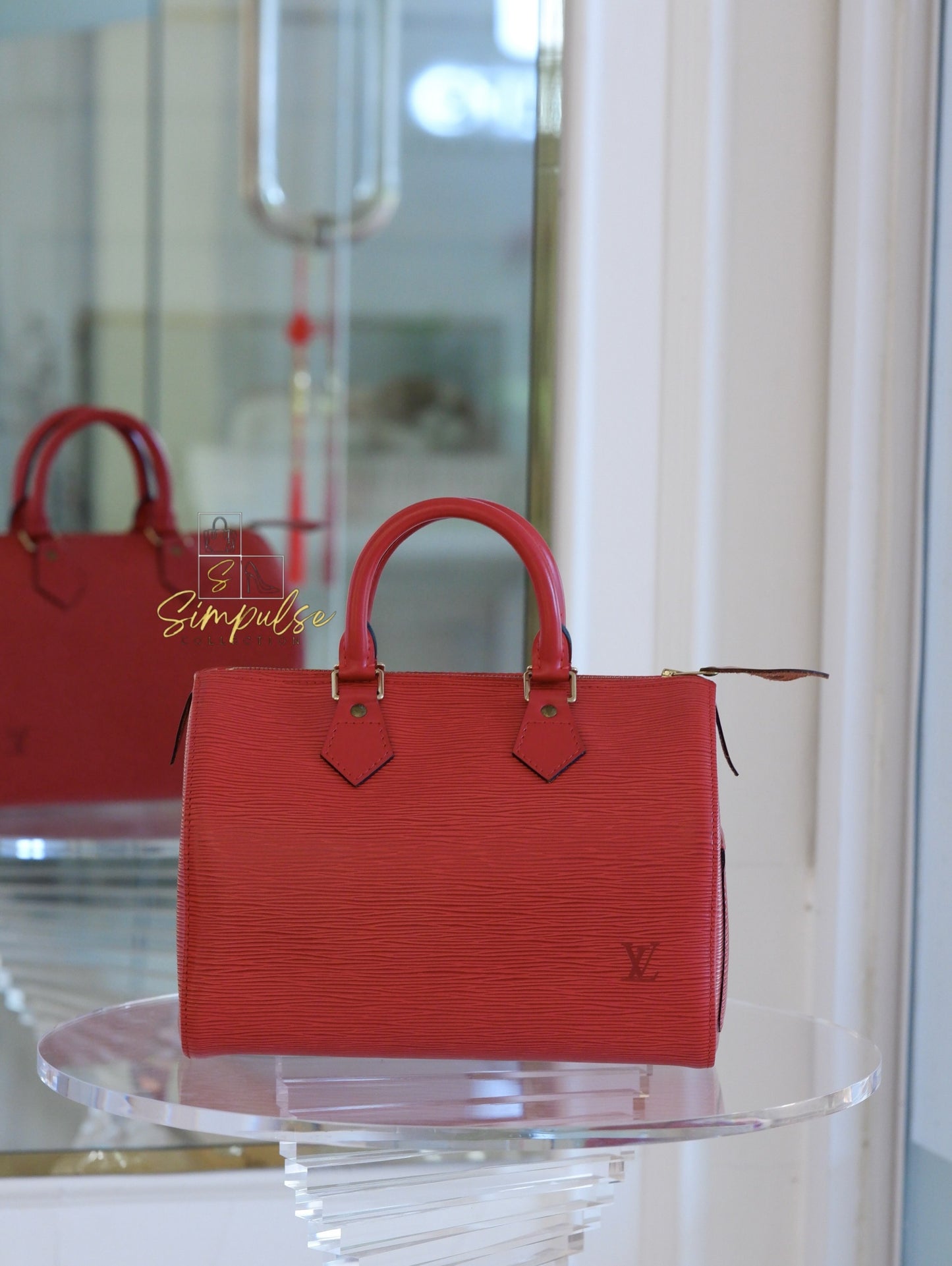Louis Vuitton Epi Speedy 25