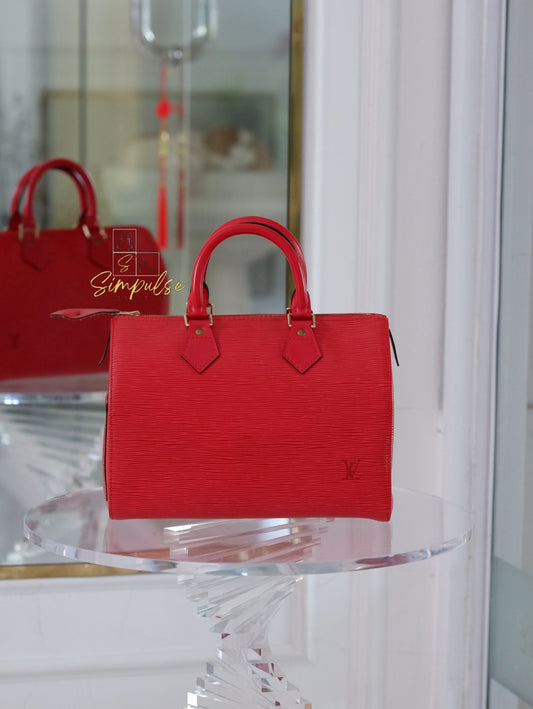 Louis Vuitton Epi Speedy 25