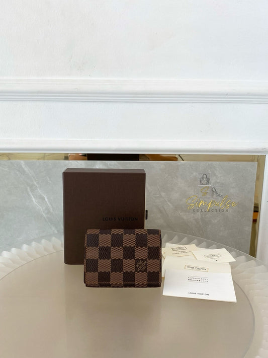 Louis Vuitton Damier Ebene Business Card Holder