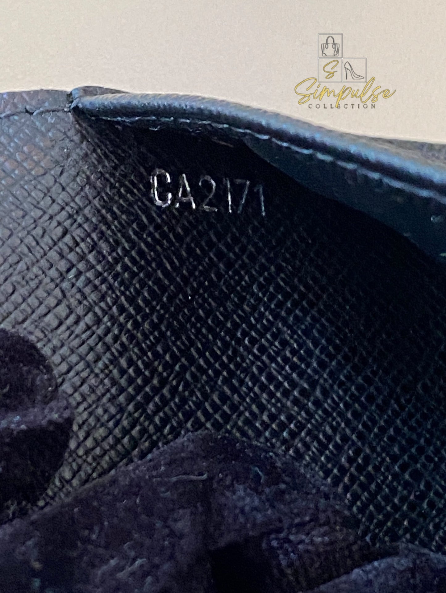 Louis Vuitton Brazza Wallet Damier Graphite