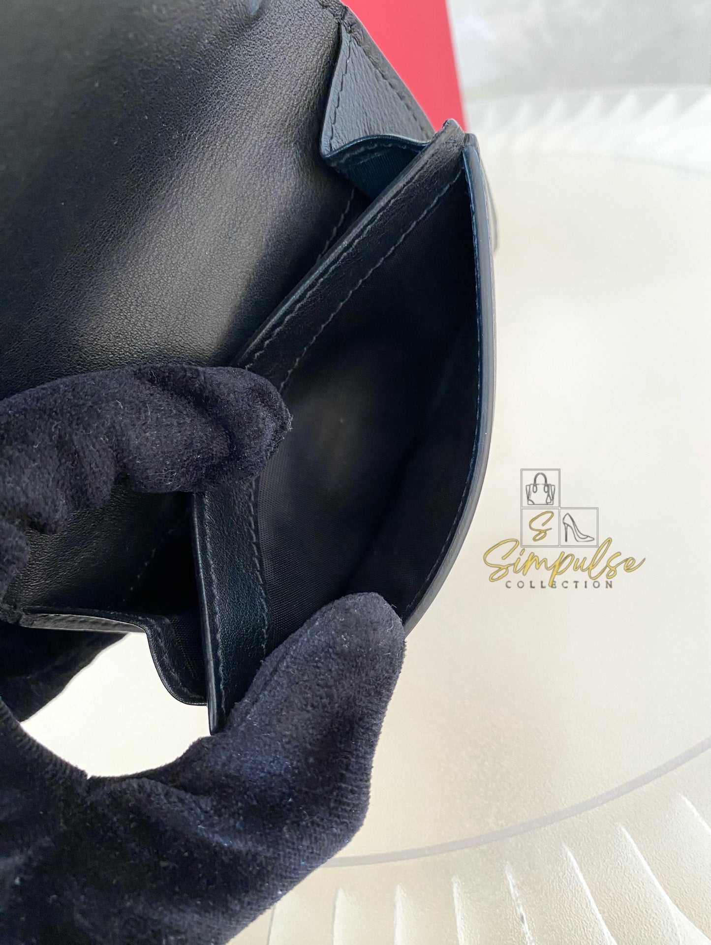 Valentino Garavani Bifold Black Calfskin