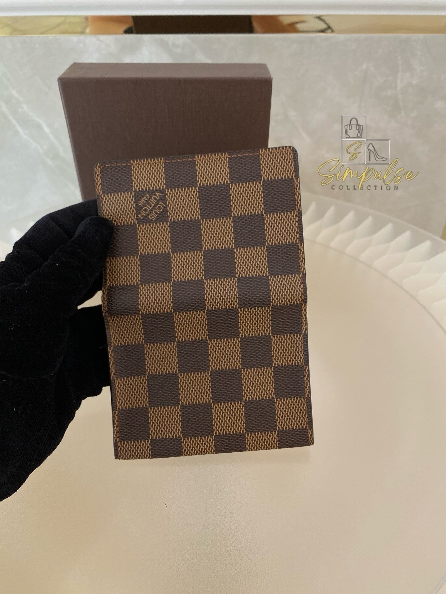 Louis Vuitton Damier Ebene Business Card Holder