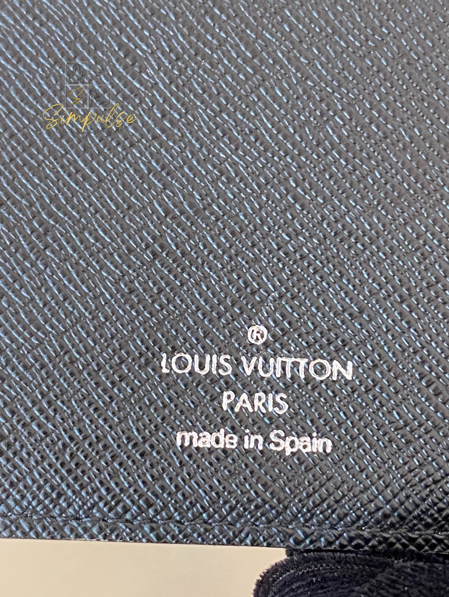 Louis Vuitton Brazza Wallet Damier Graphite