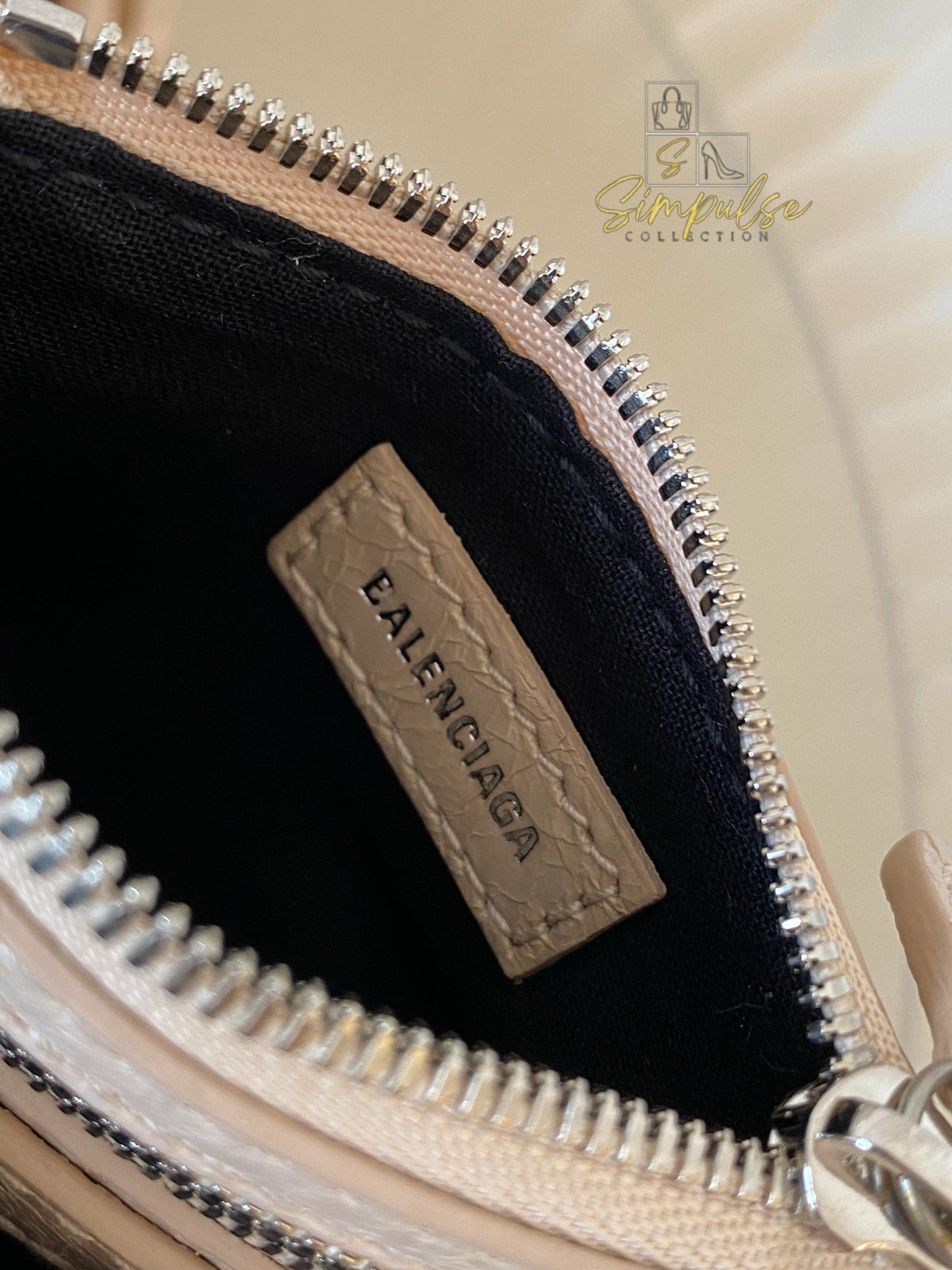 BALENCIAGA LE CAGOLE Xs SHOULDER BAG LAMBSKIN