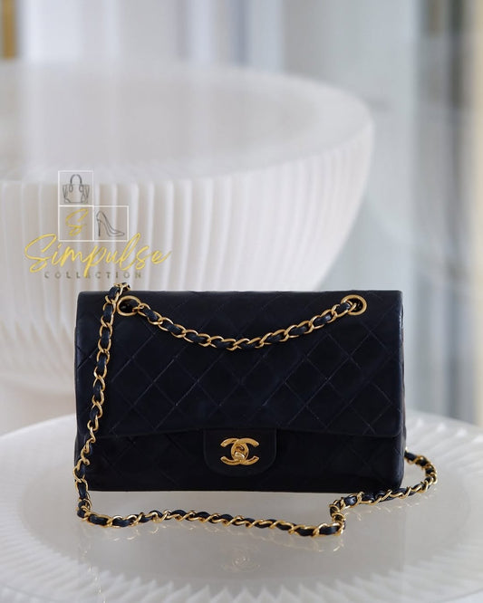 Chanel Medium Double Flap Lambskin GHW