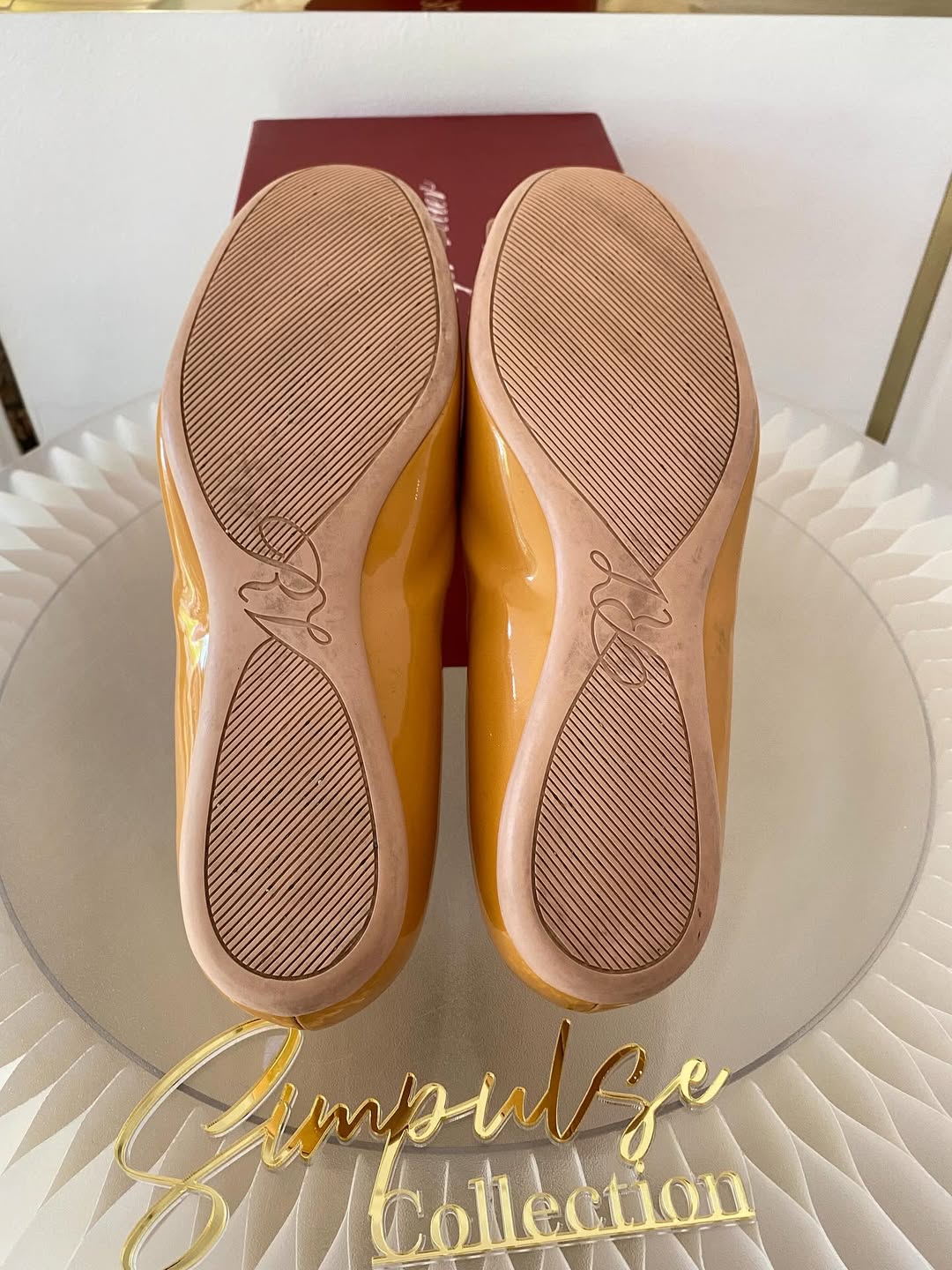Roger Vivier Patent Leather Ballet Flats