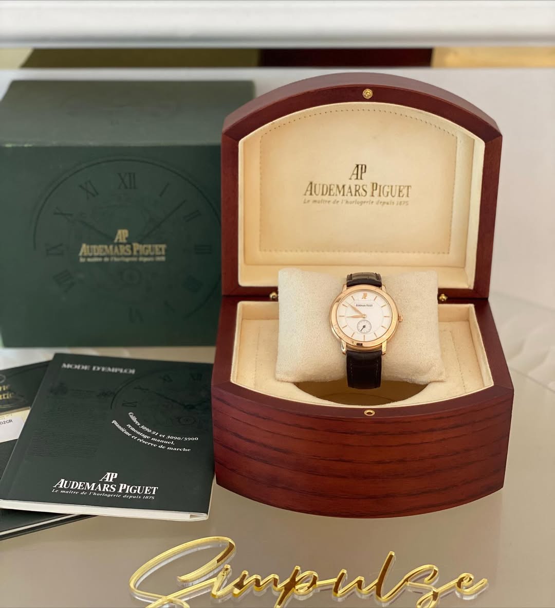 Audemars Piguet Jules Rosegold Watch