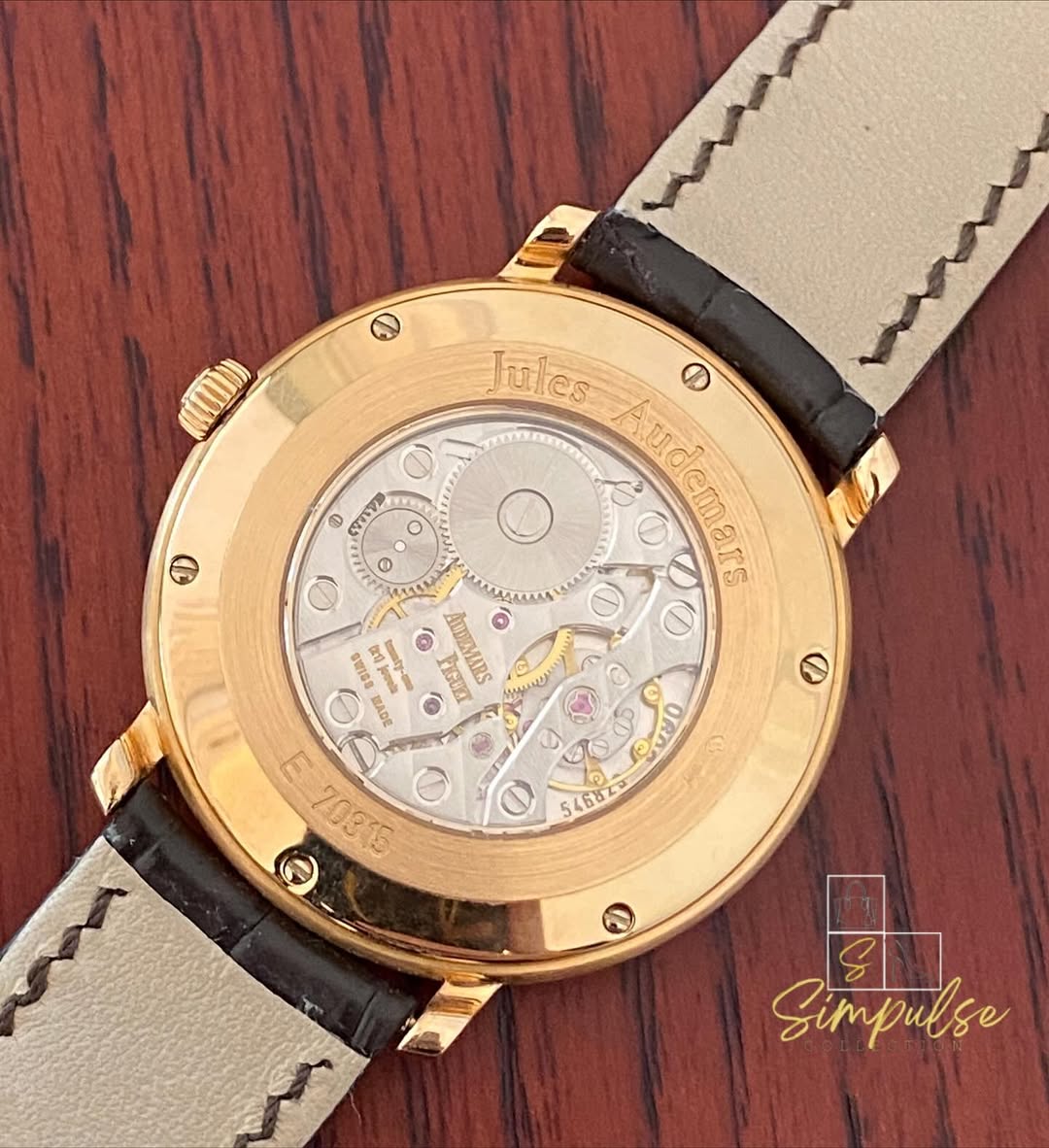 Audemars Piguet Jules Rosegold Watch